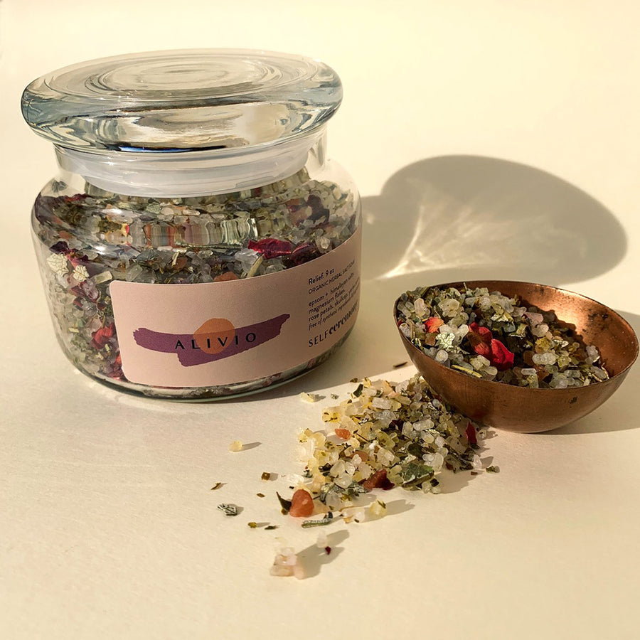 Herbal Salt Soak Jar
