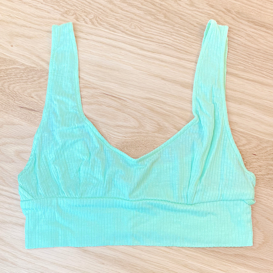 Feather Weight Rib Tank Bralette