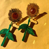 From the Garden Sunflowers Earrings
