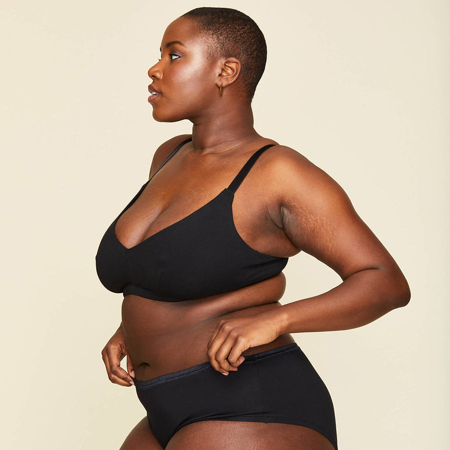 Organic Cotton Triangle Bralette