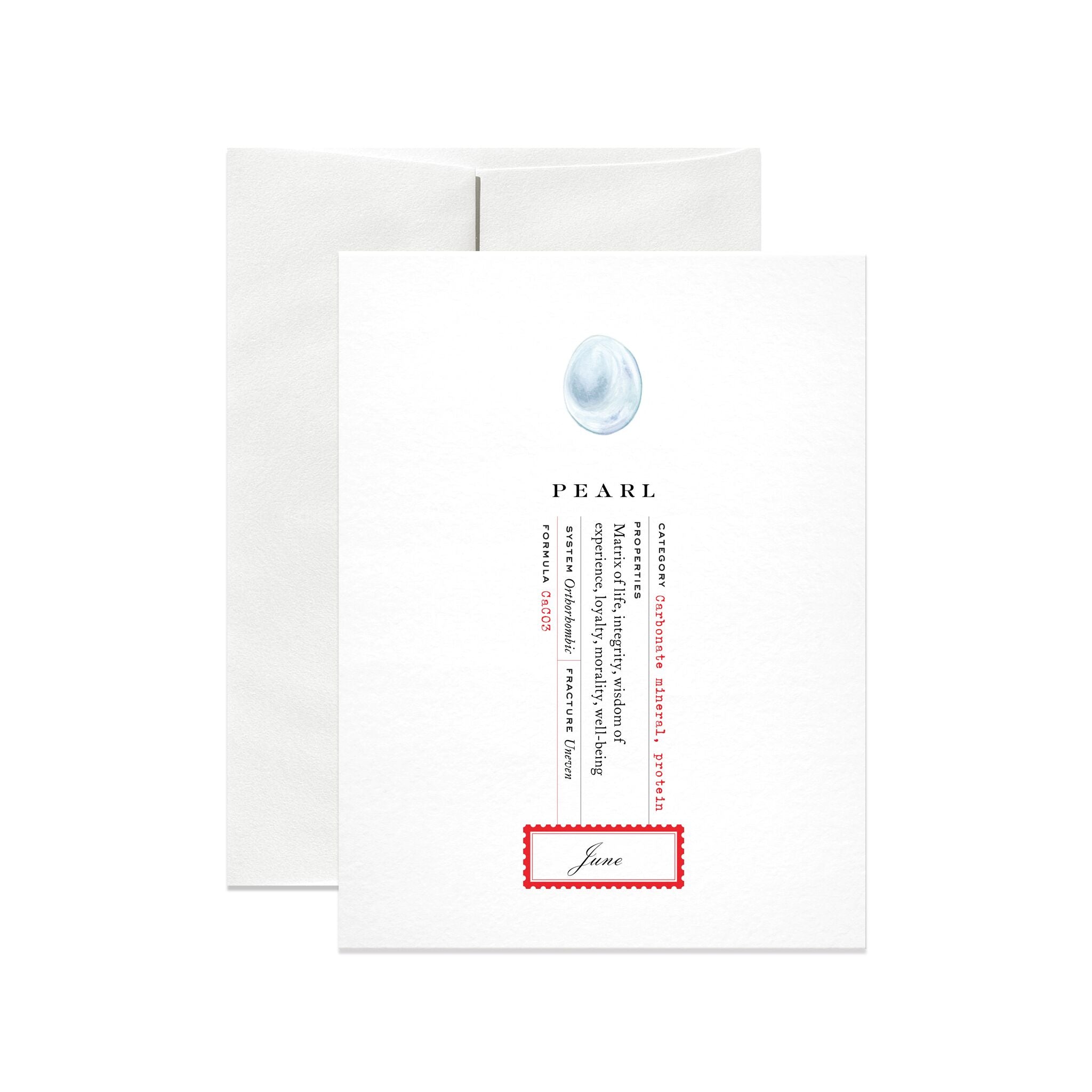 June Birthstone Greeting Card - Salix Intimates