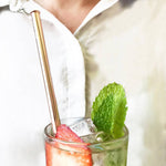 Reusable Metal Straw Set - 2 Straw Pack - Salix Intimates